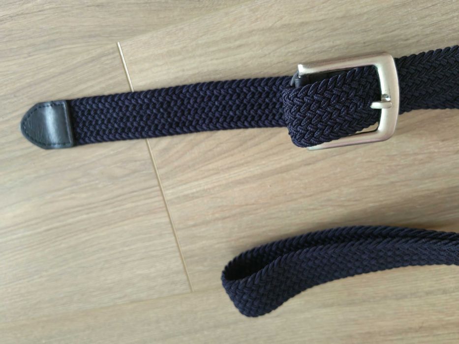 Тъмносин мъжки колан