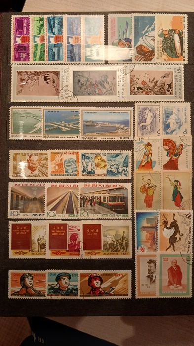 Почтовые марки Северной Кореи