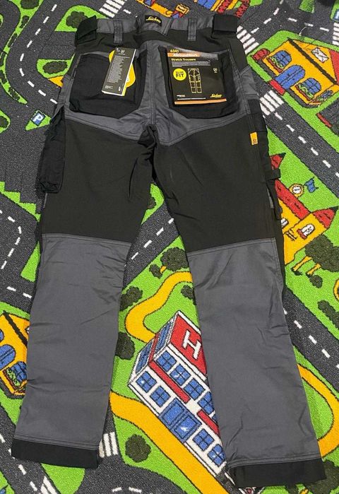 Pantaloni de lucru Snickers 6341 AllroundWork Stretch, Noi/Sigilați