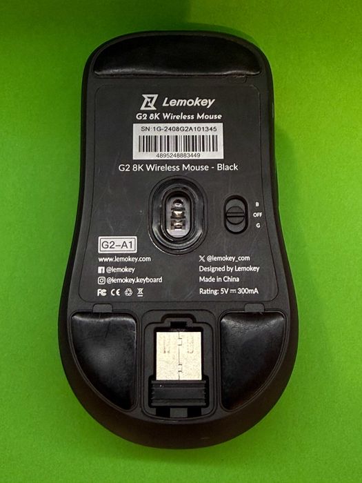 Lemokey G2 8K Wireless – лека безжична геймърска мишка