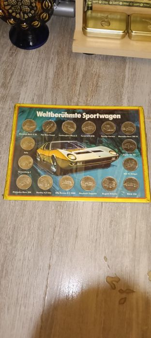 Monede jetoane Shell ani 1970 masini legendare