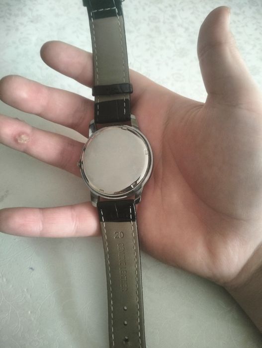 Часы casio кожанные