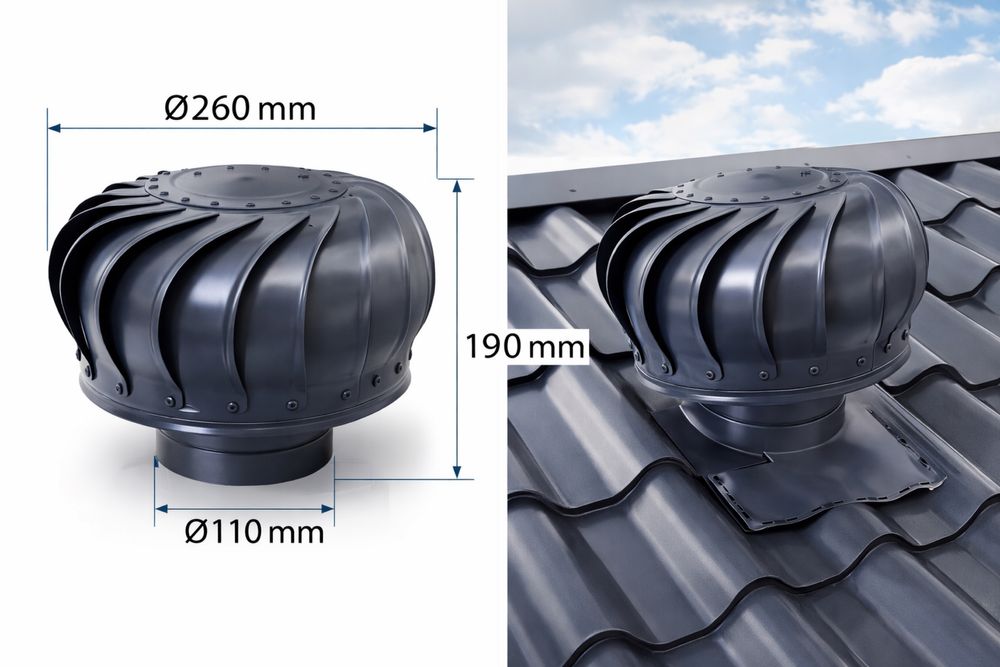 Турбодефлектор 110 мм