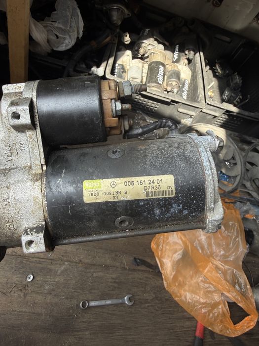 Стартер мерседес M137 V12