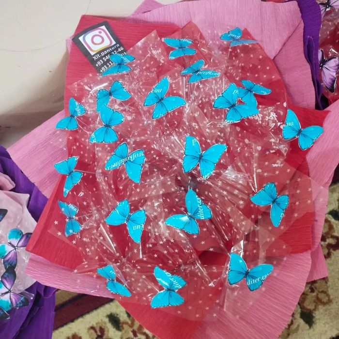 Бобечек букет Гобелек гуллер