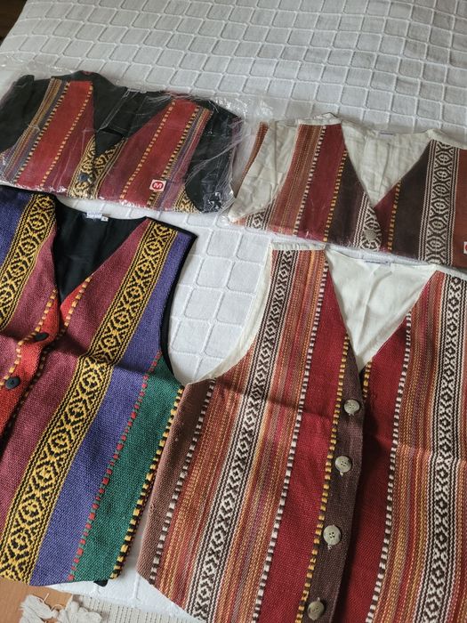 Битови тъкани памучни елеци НОВИ