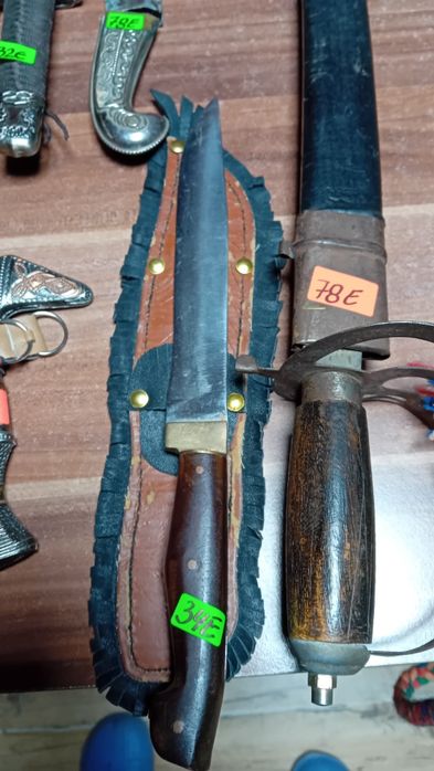 Автентични ками,саби,кама Крис.индийски саби.ковани  ножове и  ханджар