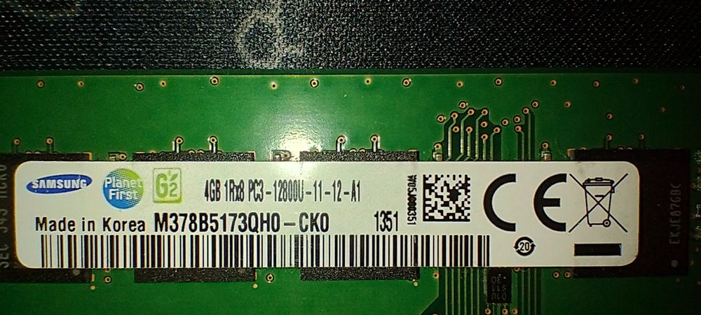Memorie RAM DDR3 8GB dual channel