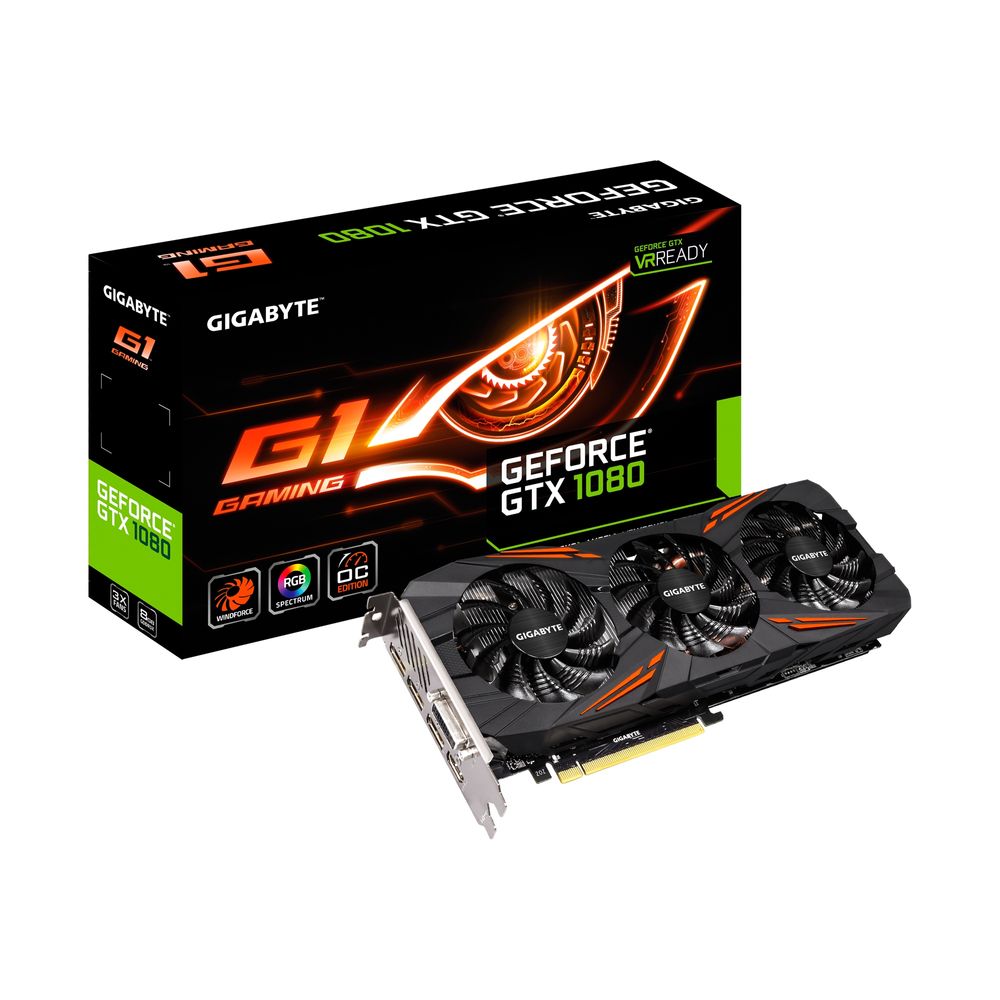 Видокарта Gigabyte GTX 1080: 75 000 тг. - Комплектующие и аксессуары Рудный  на Olx