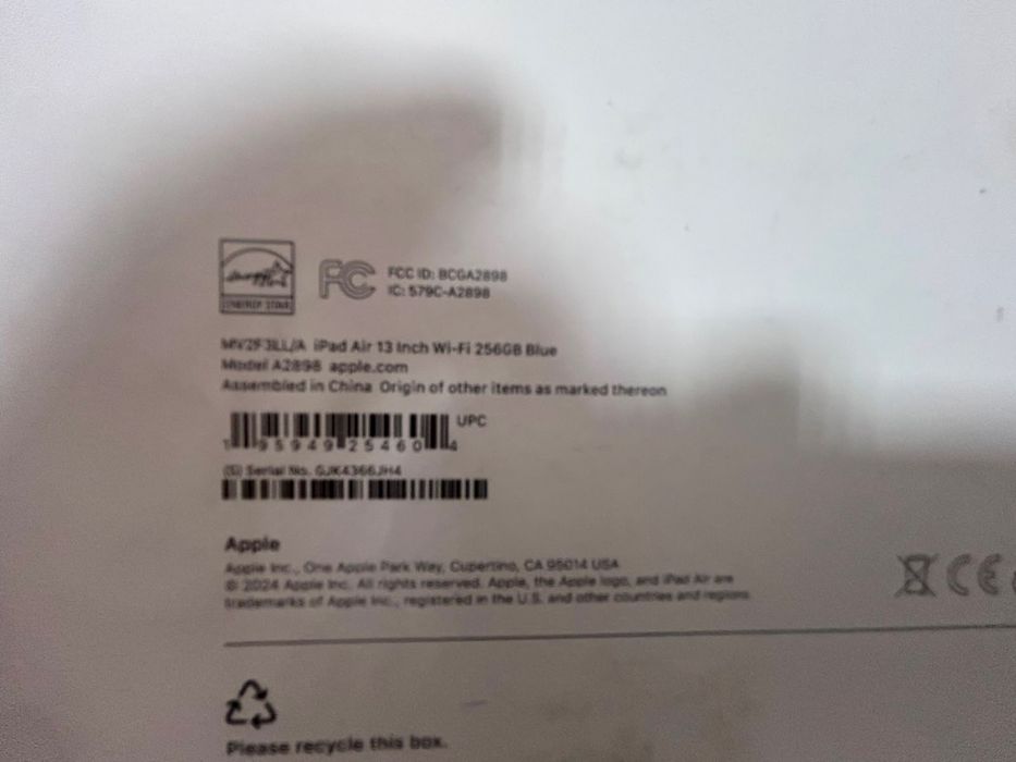 IPad Air 13, WiFi - 13 дюйм