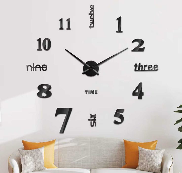 Ceas de perete 3D XXL