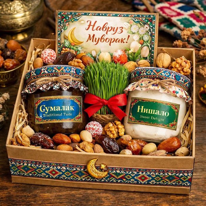 Вкусные подарки (набор Сумаляк, нишало)