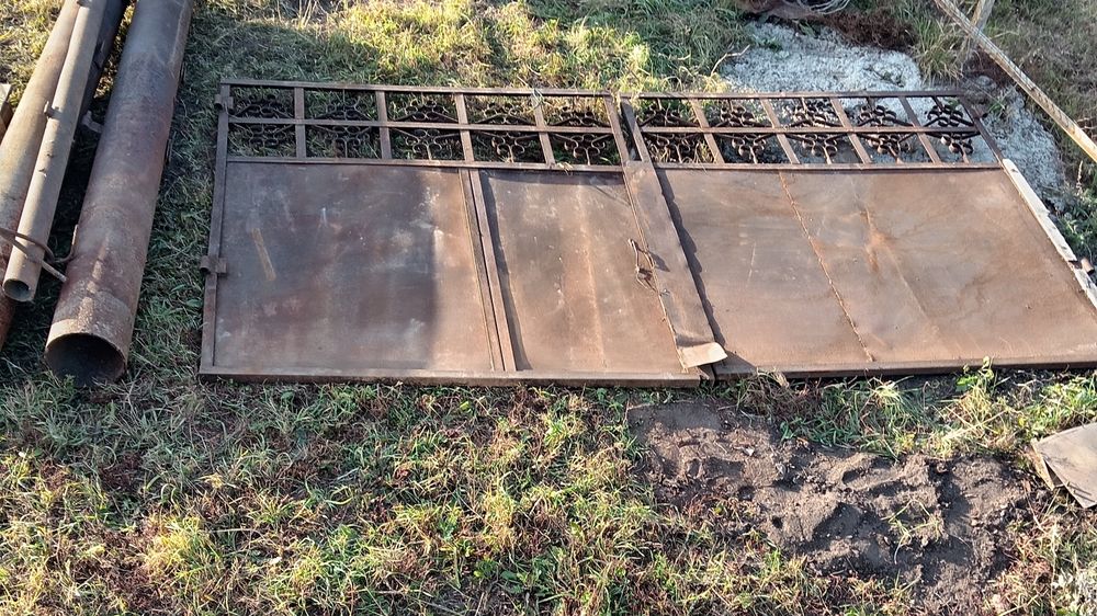 Ворота с калиткой