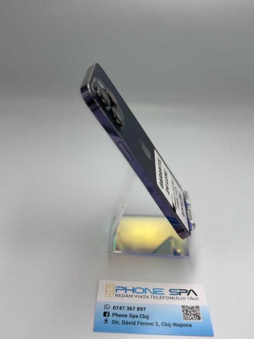 iPhone 14 Pro Max 128Gb 100%- Din magazin,cu garantie! RATE TBI !