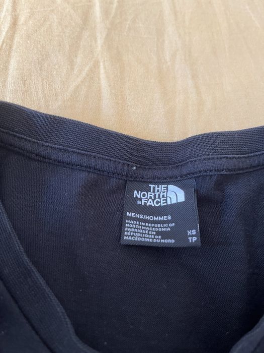 Тениска The north face - черна - XS