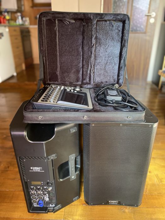 QSC K10.2 и QSC TouchMix-8