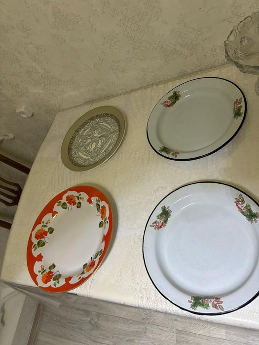 Блюдце для бешбармака и фруктница