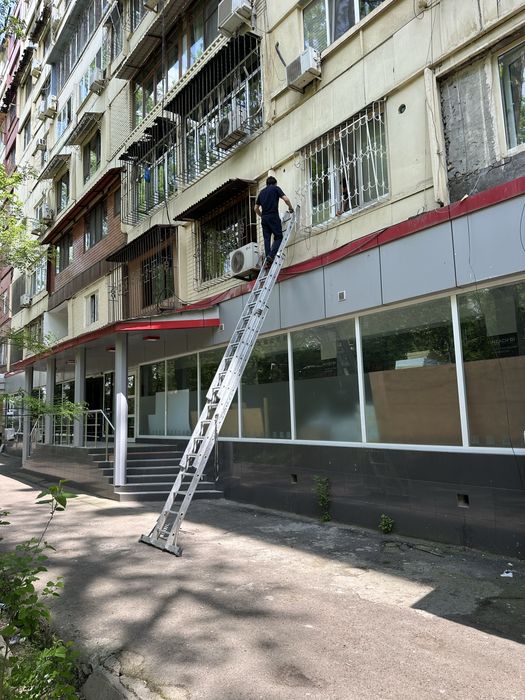 Нарвон 9/10 метр Аренда , Прокат Лестница , Аренда Стремянка