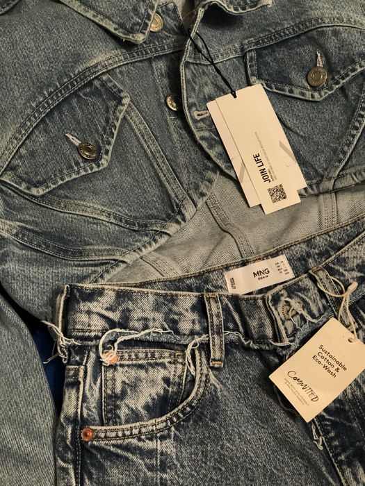 Укороченная джинсовая куртка Zara