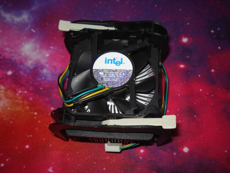 cooler procesor retro vintage intel original socket 478 miez cupru