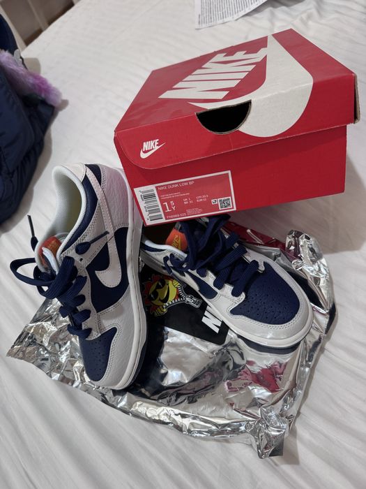 детские кроссовки nike dunk low bp