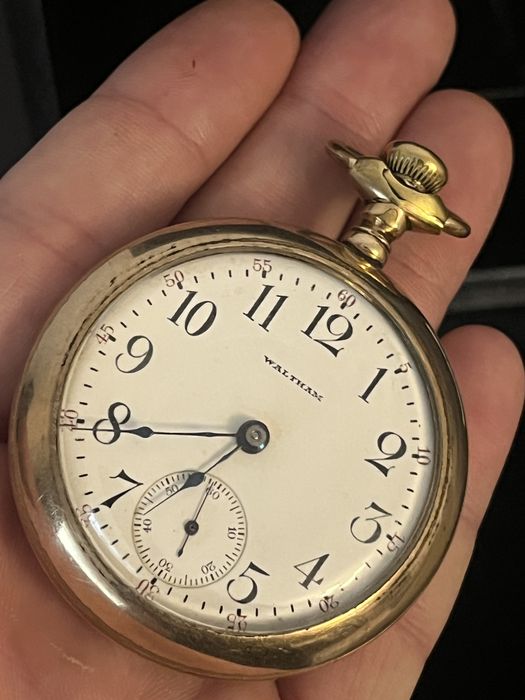 Ceas de buzunar colectie WALTHAM 17j GF (omega)