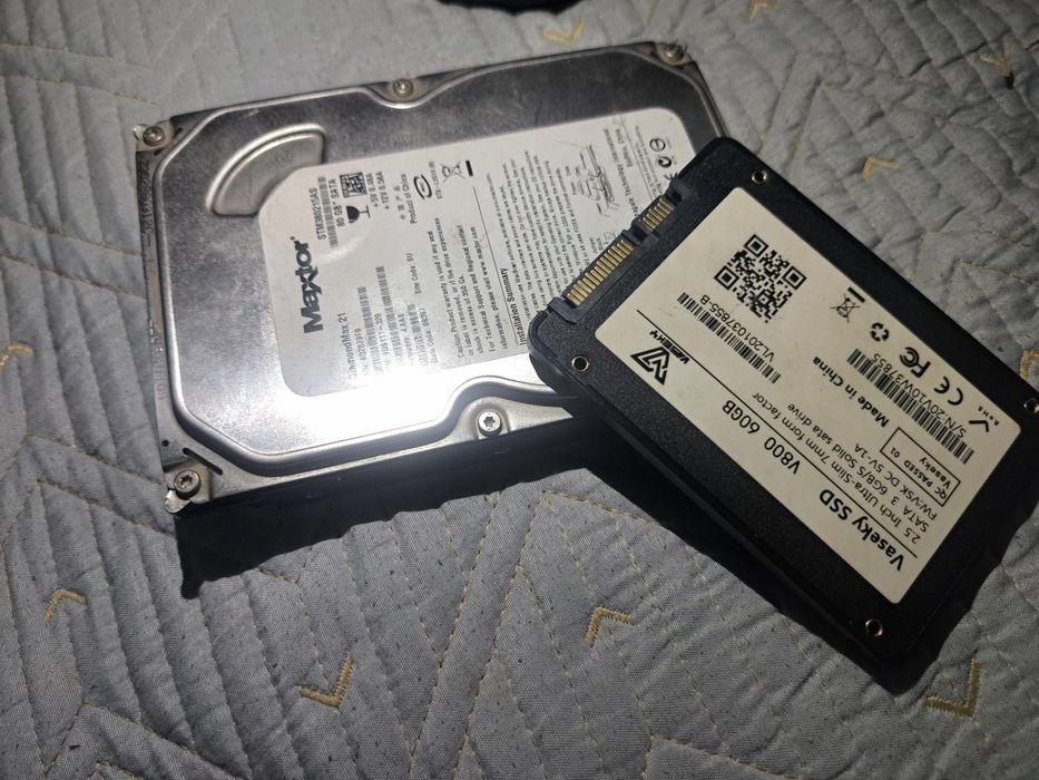 Ссд 60гб и hdd 90gb