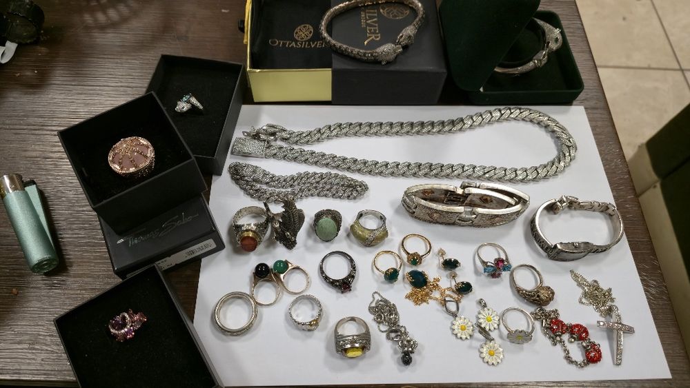 Сребро ТОП !!! маркови изделия пръстени гривни синджири .