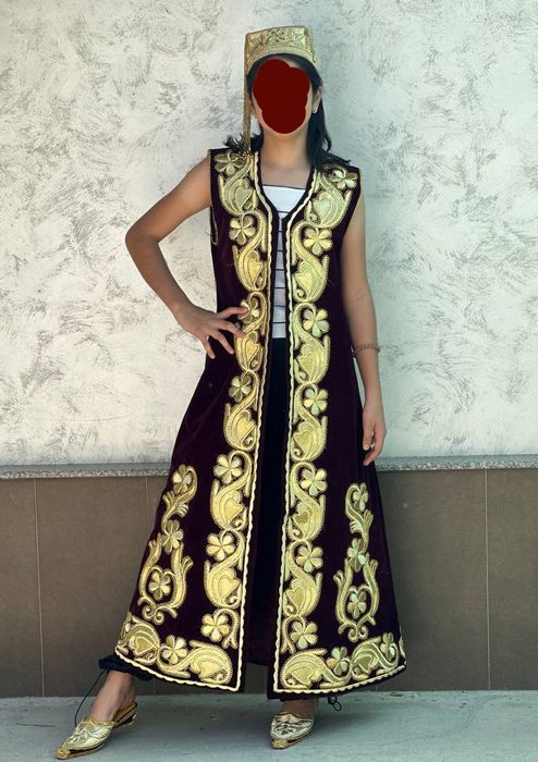 Чапан Жилетка ЛЮКС для ценителей ручной работы