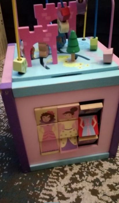 Cub joc copii lemn Montessori activitati pe toate fetele bebe copii