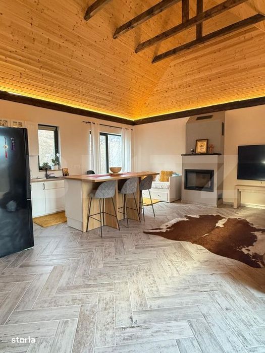 Cabană Premium La Munte | 123 Mp | 2.200 Mp Teren | Priveliște Super