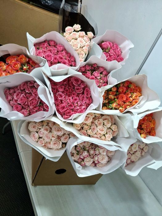 Розы Китай пачками Алматы!