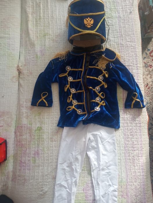 Костюм гусара на 5-6 лет