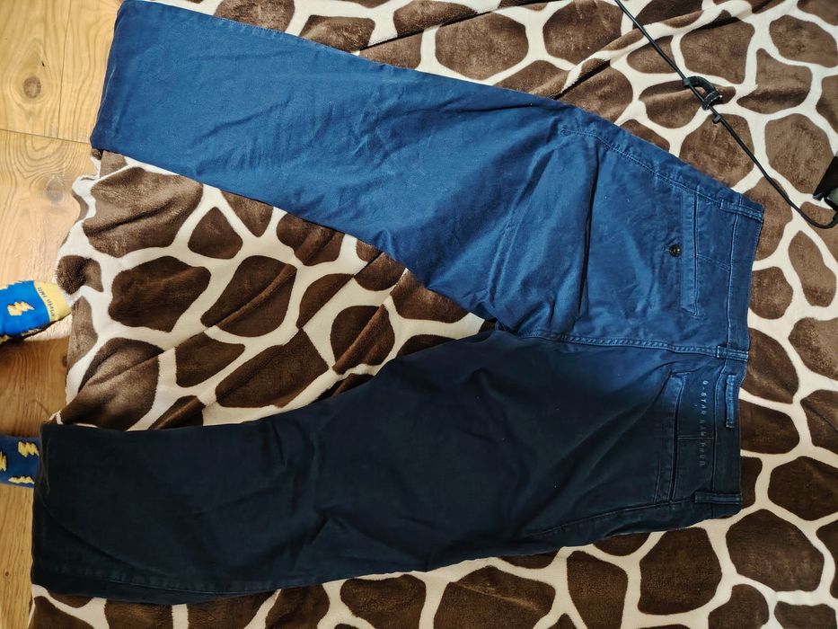 G-star tapered leg pants W34/L34/мъжки панталони тъмно сини
