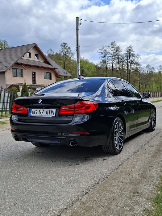 BMW 520D* G30 * 2018* Sport Line * Negru Saphire * Full Led* Ceasuri Digitale * * Navigatie Mare * Pedestrian * Import Germania 2025* PROPRIETAR * E6*