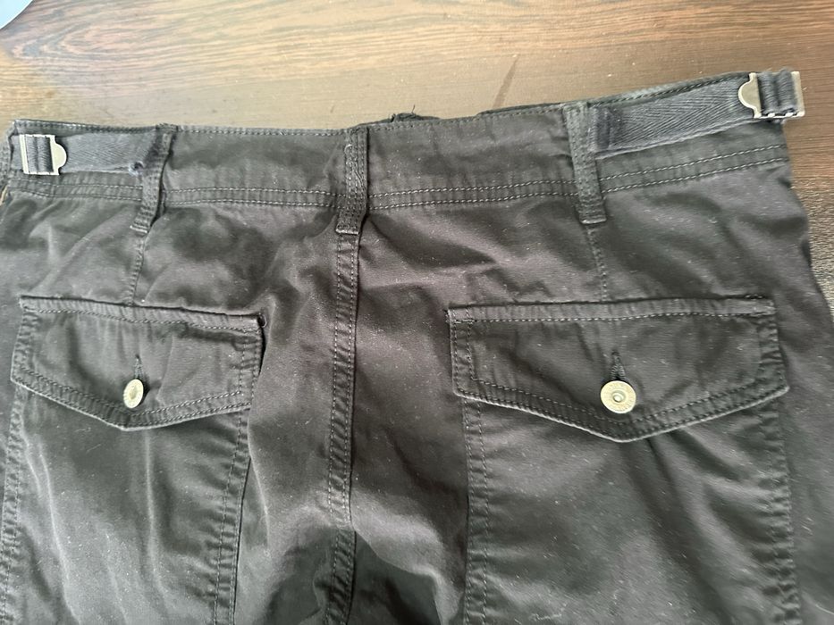 Черни широки панталони с джобове