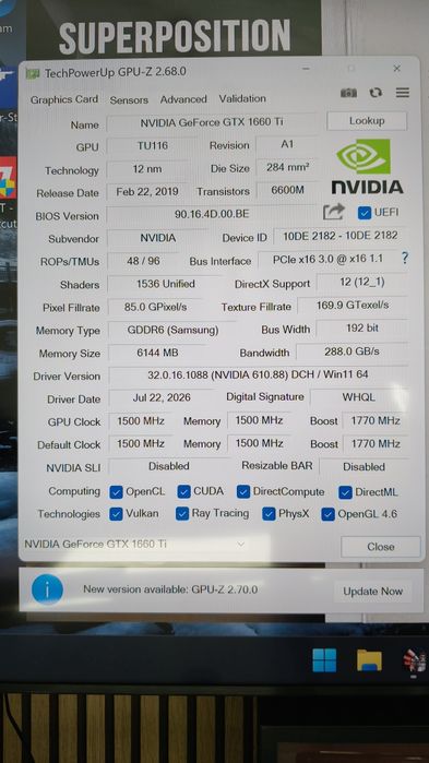 Sistem gaming ryzen 5 3600X, 32gb ddr4, b450, gtx 1660ti, m2 512gb, hdd 1tb, Njoy, Seasonic 520W