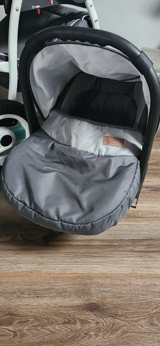 Carucior 3 in 1 Optima Grey Turqoise