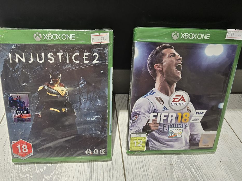 Injustice 2,  fifa 18 xbox one