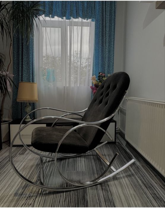 Balansoar vintage, cadru metalic