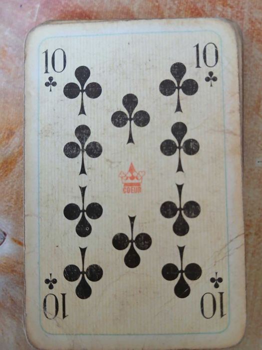 Стари немски карти за игра ROKOKO 160, оригинал COEUR DDR