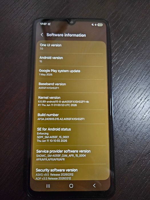 Samsung Galaxy A05