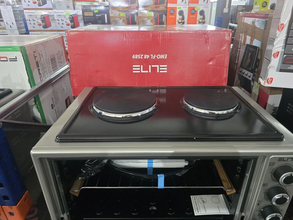 Нова малка готварска печка Elite EMO-FL 48 2588, 2000W, 48 литра