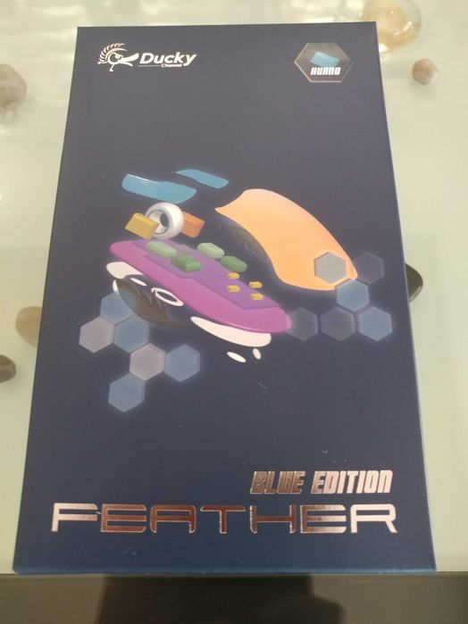 Нови Ducky Feather Gaming Mouse, ARGB