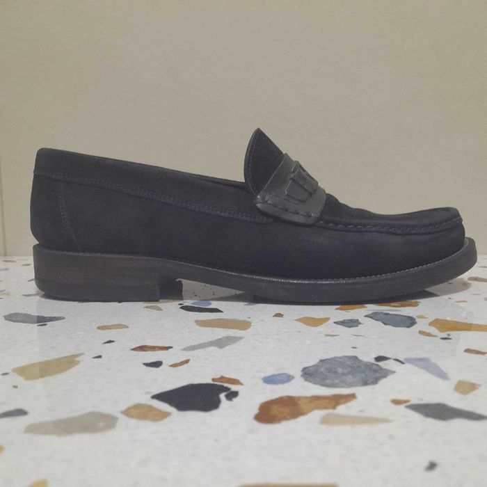 Замшевые лоферы FERU / Made in Italy / 42р