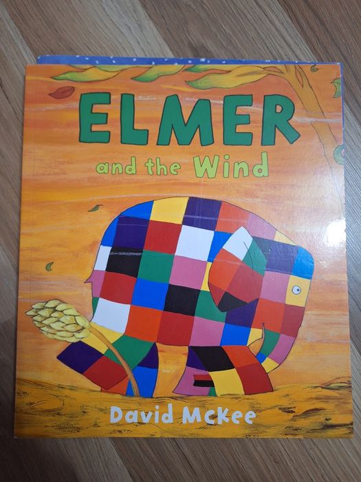 10 книги на английски език за слончето Елмер / Elmer