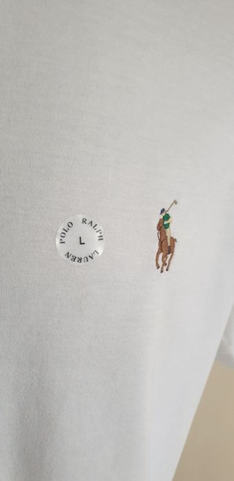 POLO Ralph Lauren Pima Cotton Soft Slim Fit L НОВО ОРИГИНАЛ Мъ Тениска