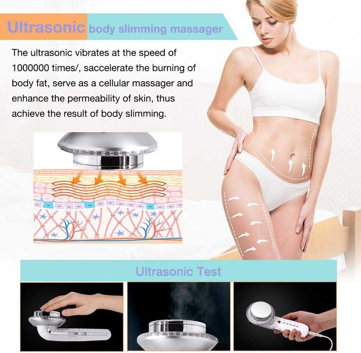 Aparat de masaj anticelulitic cu lumina rosie