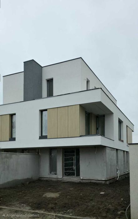 Vile premium individuale S+P+1E+2R subsol, 4 dormitoare, living, curte