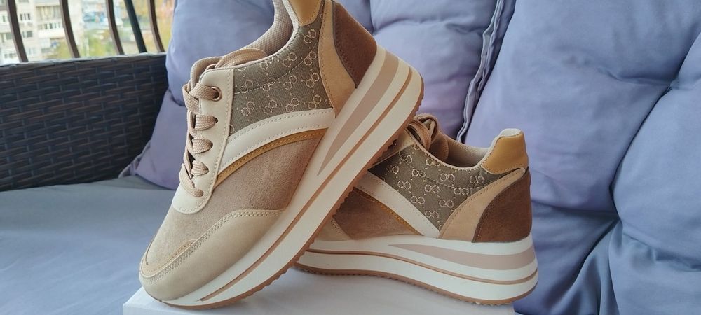 Дамски Обувки,Сникърси нови